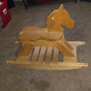 Wooden Rocking horse